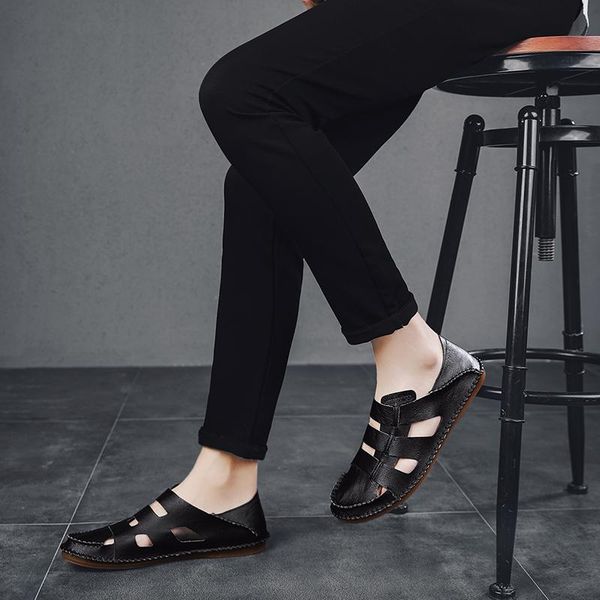 sandals zapatos man sale mens high style guys flat respirant autumn de in on fashion sapatenis hombre shoes male sapato breathable hip, Black
sandals zapatos man sale mens high style guys flat respirant autumn de in on fashion sapatenis hombre shoes male sapato breathable hip, Black
