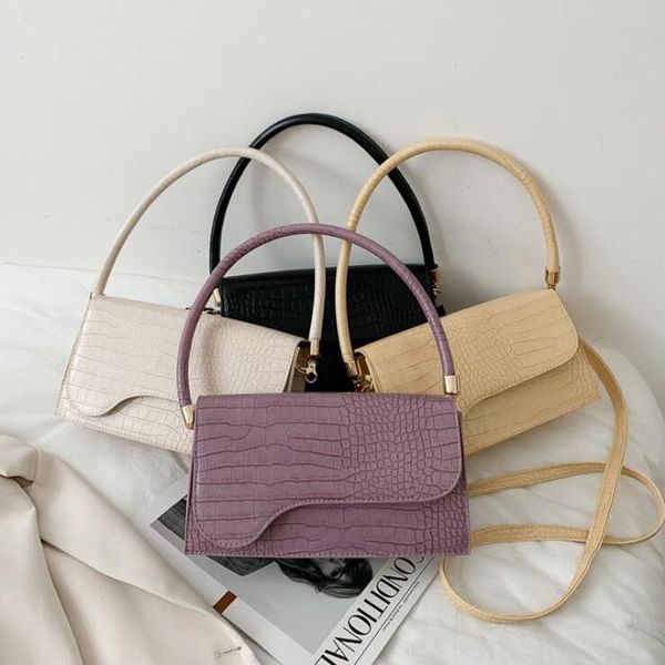 evening bags elegant baguette for women 2021 fashion brand handbags designer shoulder bag alligator pattern armpit crossbody
evening bags elegant baguette for women 2021 fashion brand handbags designer shoulder bag alligator pattern armpit crossbody