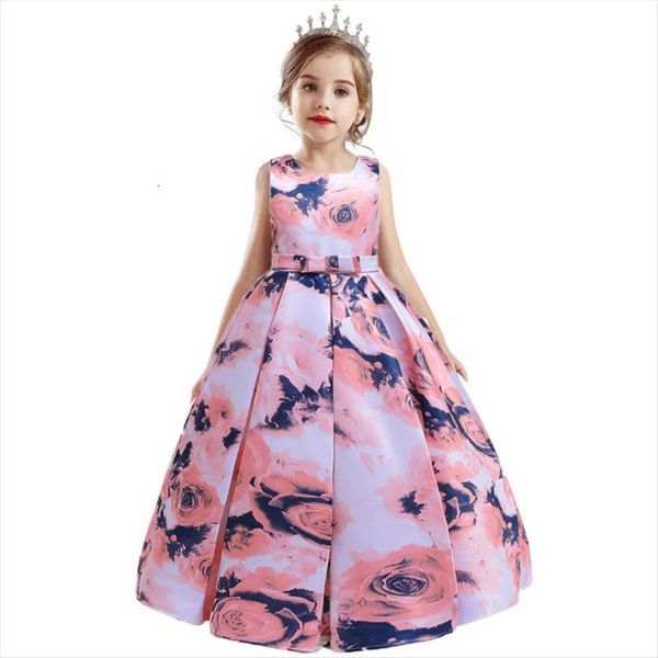 costume flower printing bow girl dress long girls childrens princess performance birthday evening festival party, Red;yellow
costume flower printing bow girl dress long girls childrens princess performance birthday evening festival party, Red;yellow