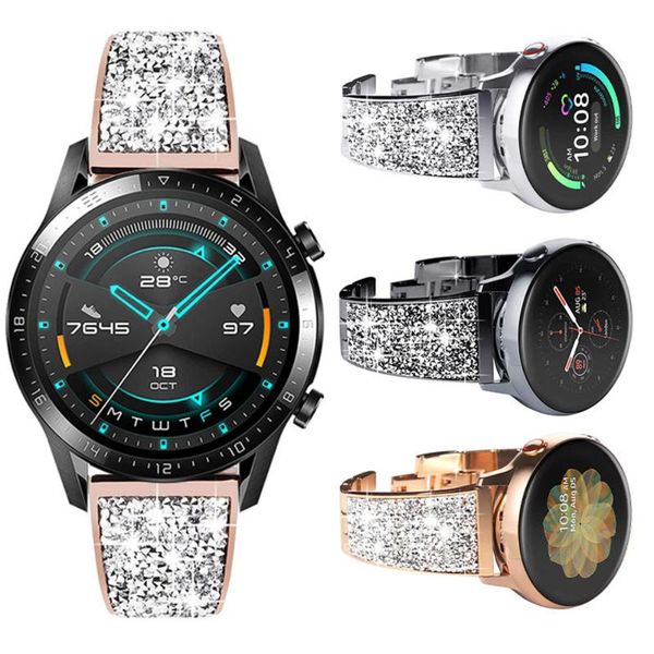 watch bands 20/22mm smart band for huawei gt 2 pro 42mm 46mm 3 strap honor gs / es magic diamond women's bracelet watchbands, Black;brown
watch bands 20/22mm smart band for huawei gt 2 pro 42mm 46mm 3 strap honor gs / es magic diamond women's bracelet watchbands, Black;brown