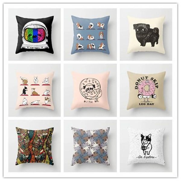 decorative throw pillow case cover animals dog cotton polyester cushion for sofa home capa de almofadas 45*45cm cushion/decorative
decorative throw pillow case cover animals dog cotton polyester cushion for sofa home capa de almofadas 45*45cm cushion/decorative