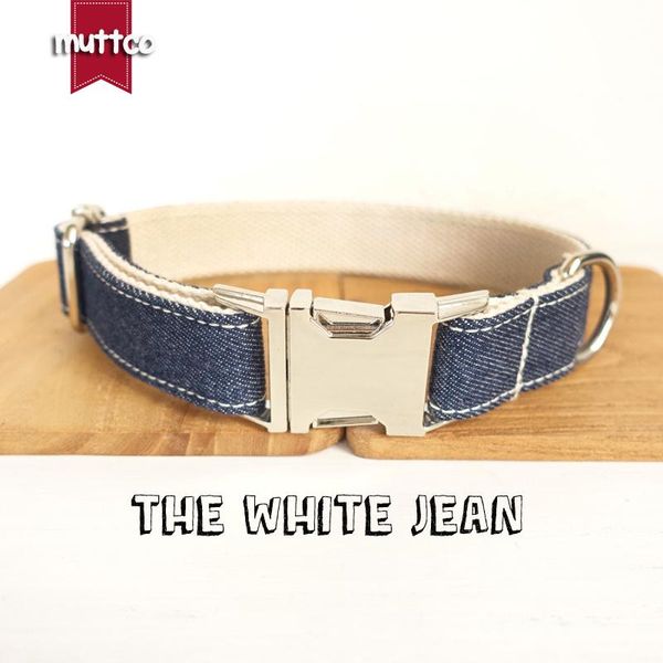 dog collars & leashes 100pcs/lot muttco wholesale particular self-design burly collar the whie jean mazarine and white 5 sizes udc036
dog collars & leashes 100pcs/lot muttco wholesale particular self-design burly collar the whie jean mazarine and white 5 sizes udc036