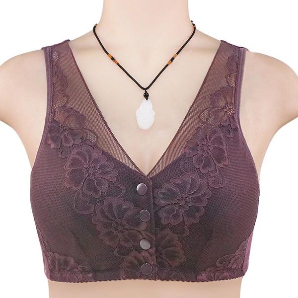 bras gobetter lace floral cotton front-close bralette for women bra large size 36-46 b c d middle age underwear lingerie, Red;black
bras gobetter lace floral cotton front-close bralette for women bra large size 36-46 b c d middle age underwear lingerie, Red;black