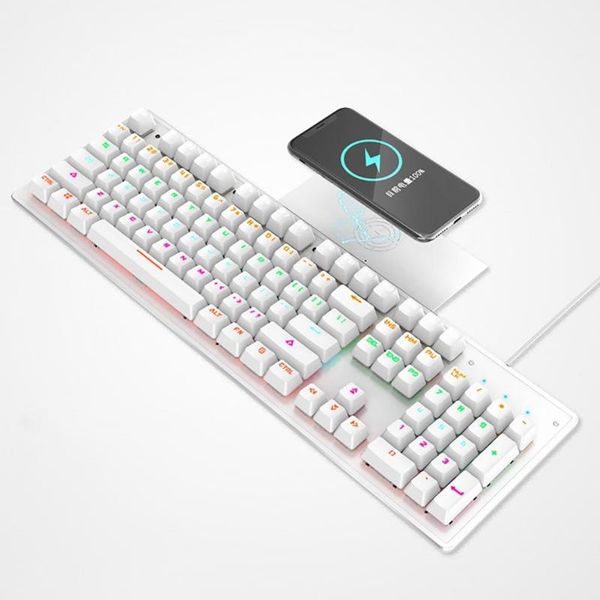 keyboards k118 wired keyboard quick response phone wireless charging 104 key caps gaming blue axis mechanical for desktop
keyboards k118 wired keyboard quick response phone wireless charging 104 key caps gaming blue axis mechanical for desktop