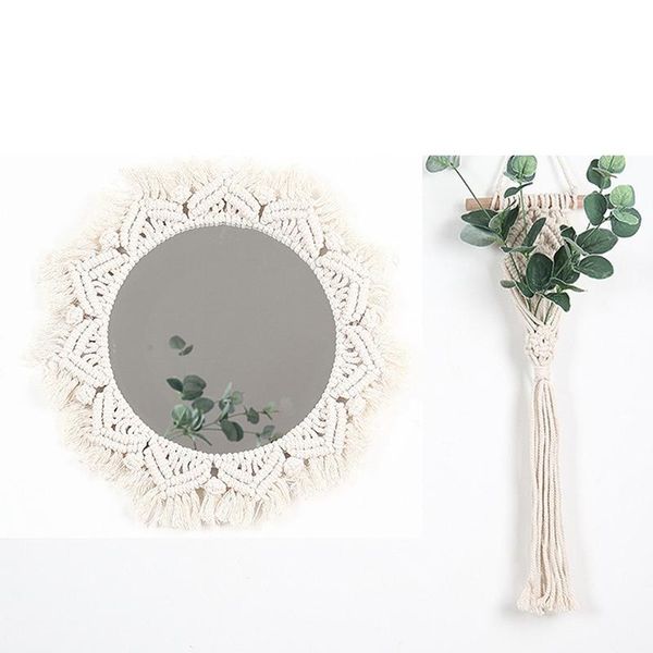 mirrors home decor macrame mirror handmade tapestry makeup compact bohemia decoration bedroom decorative wall
mirrors home decor macrame mirror handmade tapestry makeup compact bohemia decoration bedroom decorative wall
