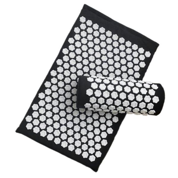 black lotus acupressure massage mat pillow shiatsu pain stress relief body promotes blood circulation acupuncture yoga mats
black lotus acupressure massage mat pillow shiatsu pain stress relief body promotes blood circulation acupuncture yoga mats