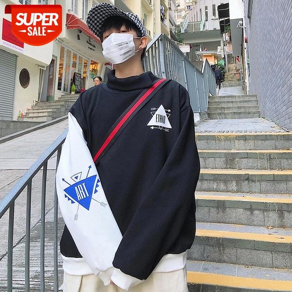 2019 spring men's new clothes pullover pattern loose coat hoodies cotton casual 3 color sweatshirts big size m-5xl #442w, Black
2019 spring men's new clothes pullover pattern loose coat hoodies cotton casual 3 color sweatshirts big size m-5xl #442w, Black
