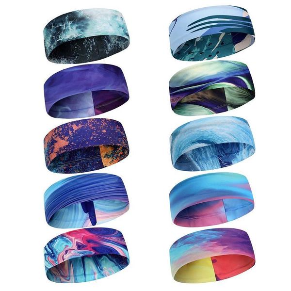women men elastic absorbent sweatband cycling yoga sport headband hair band, Yellow;black
women men elastic absorbent sweatband cycling yoga sport headband hair band, Yellow;black