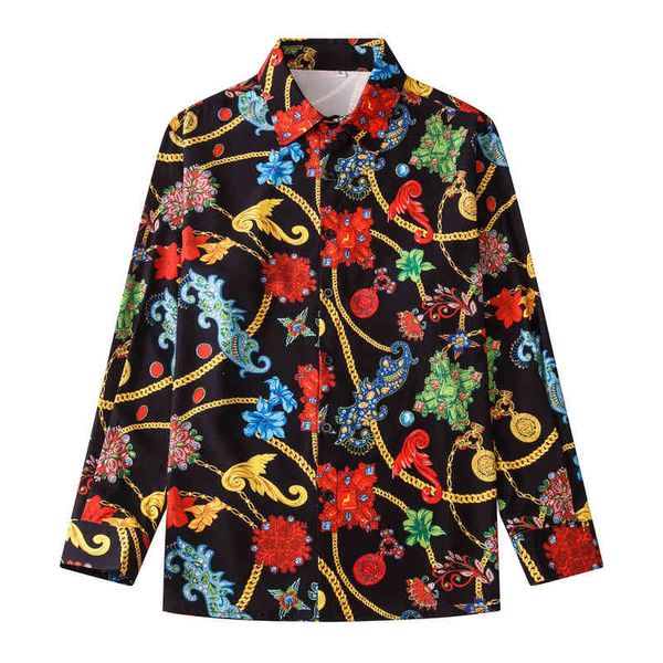 men's casual shirts designer mens slim fit autumn 3d floral printed fashion hawaiian dress camisa masculina chemise homme w5ek, White;black
men's casual shirts designer mens slim fit autumn 3d floral printed fashion hawaiian dress camisa masculina chemise homme w5ek, White;black