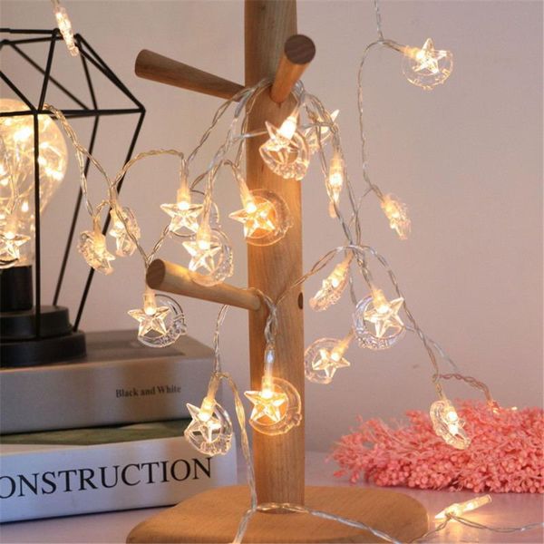 strings fairy light string led star moon lamp battery powered for christmas wedding year festival home party outdoor indoor decor
strings fairy light string led star moon lamp battery powered for christmas wedding year festival home party outdoor indoor decor