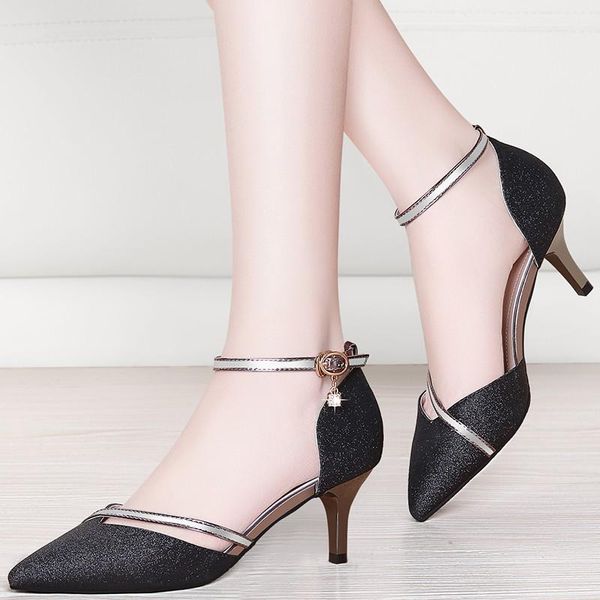 summer style woman genuine leather sandals high heeled fashion bling pointed wedding thin heels yg-a0157, Black
summer style woman genuine leather sandals high heeled fashion bling pointed wedding thin heels yg-a0157, Black