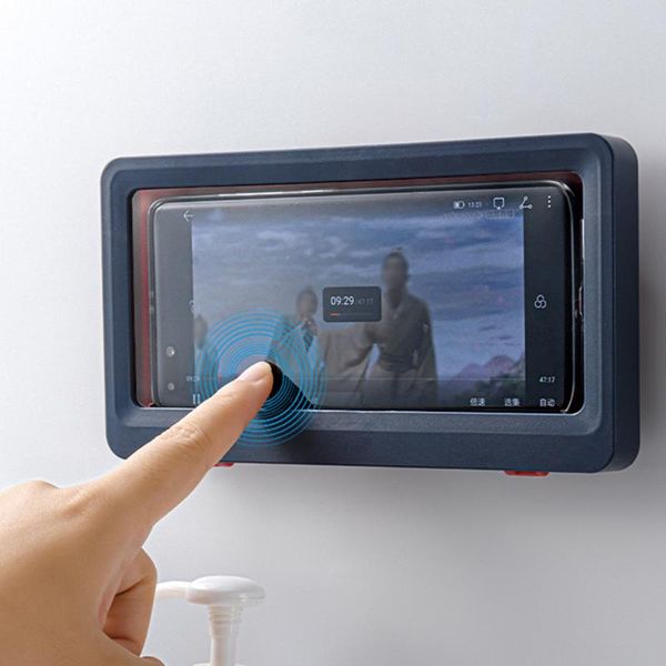cell phone mounts & holders wall box seamless flexible strong load bearing waterproof touch screen holder shower shelf for bathroom
cell phone mounts & holders wall box seamless flexible strong load bearing waterproof touch screen holder shower shelf for bathroom