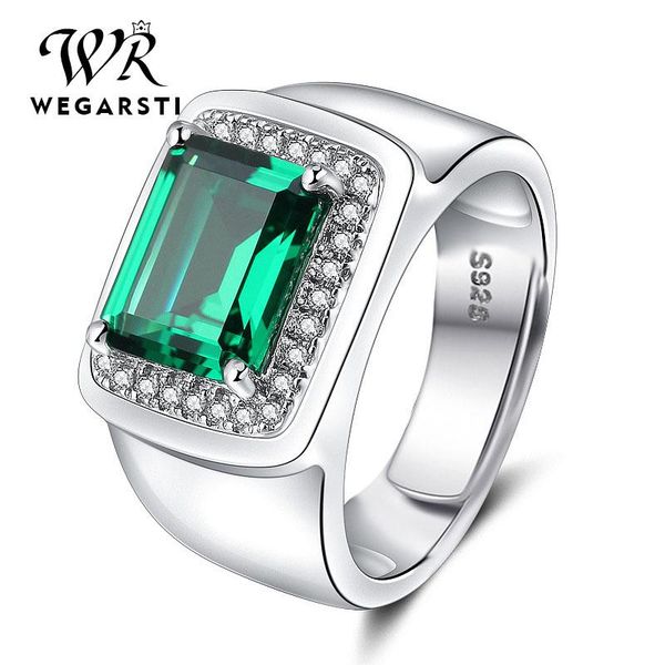 cluster rings wrgarsti 925 silver classical green emerald ring for men wedding engagement fine jewelry accessories gifts open size, Golden;silver
cluster rings wrgarsti 925 silver classical green emerald ring for men wedding engagement fine jewelry accessories gifts open size, Golden;silver