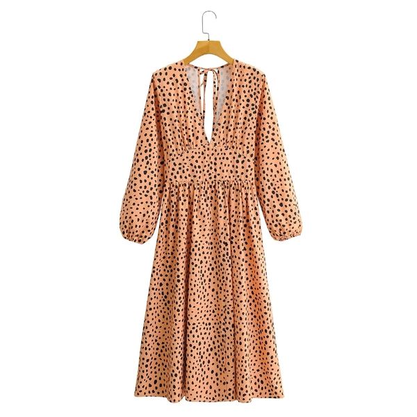 spring women dot printing deep v neck side slit midi dress female long sleeve clothes casual lady loose vestido d7201 210430, Black;gray
spring women dot printing deep v neck side slit midi dress female long sleeve clothes casual lady loose vestido d7201 210430, Black;gray