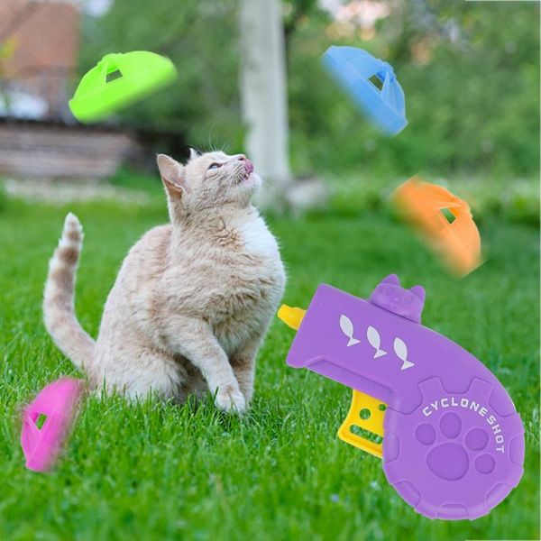 cat toys for pet home gift toy set chasing flying propellers saucers dog chaser interactive training disc #2
cat toys for pet home gift toy set chasing flying propellers saucers dog chaser interactive training disc #2