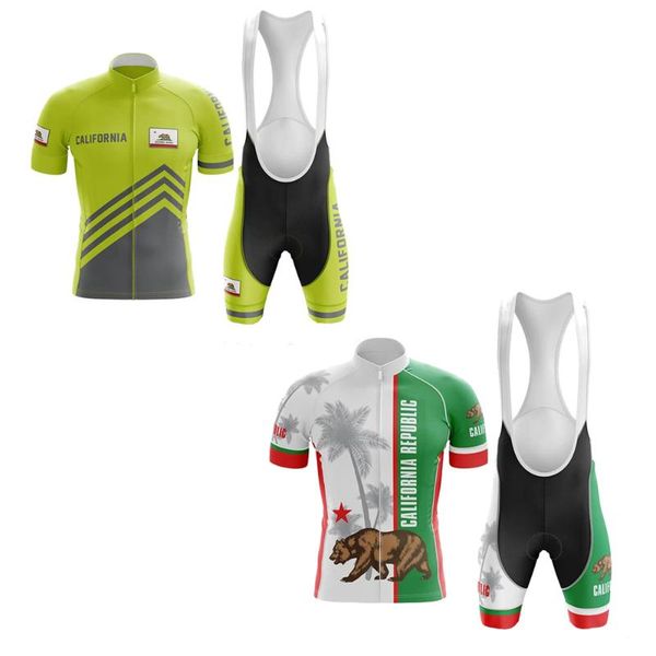 racing sets classic california summer green retro cycling jersey set short sleeve men's pro team road bike wear clothing, Black;blue
racing sets classic california summer green retro cycling jersey set short sleeve men's pro team road bike wear clothing, Black;blue