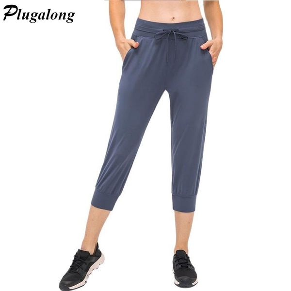 running pants loose drawstring sports sweatpants for women pockets oversized yoga jogging sportswear joggers casual cropped trousers, Black;blue
running pants loose drawstring sports sweatpants for women pockets oversized yoga jogging sportswear joggers casual cropped trousers, Black;blue