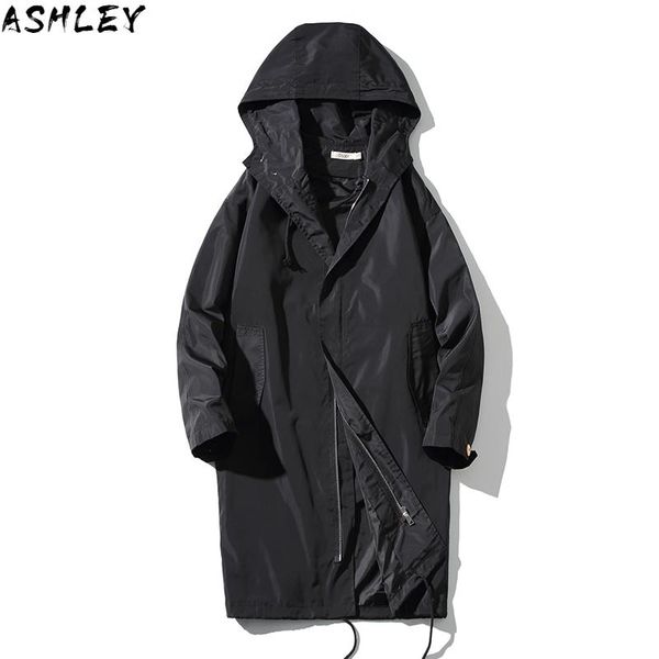 men's jackets preppy casual spring solid color hooded trend loose-fitting mid-length jacket hombre streetwear, Black;brown
men's jackets preppy casual spring solid color hooded trend loose-fitting mid-length jacket hombre streetwear, Black;brown