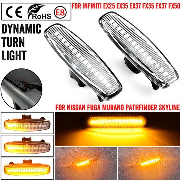 emergency lights 2x dynamic side marker turn signal light for infiniti ex25 ex35 ex37 fx35 fx37 fx50 fuga murano pathfinder skyline
emergency lights 2x dynamic side marker turn signal light for infiniti ex25 ex35 ex37 fx35 fx37 fx50 fuga murano pathfinder skyline