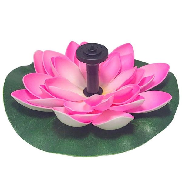 floating lotus flower solar powered pond fountain kit water garden patio decor lawn decoratio decorations
floating lotus flower solar powered pond fountain kit water garden patio decor lawn decoratio decorations