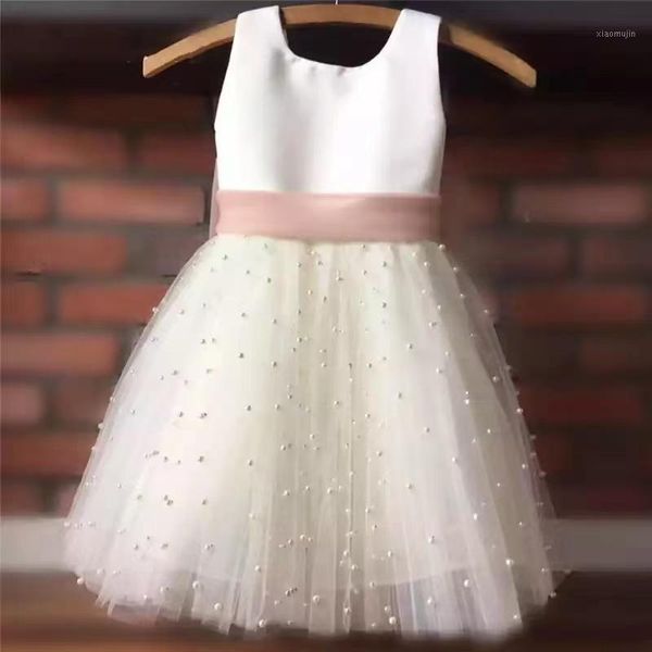 girl's dresses kids pearls tulle girl pageant sashes flower dress chiffon bow first communion little princess, Red;yellow
girl's dresses kids pearls tulle girl pageant sashes flower dress chiffon bow first communion little princess, Red;yellow