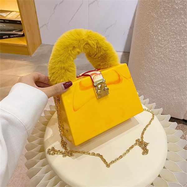 evening bags bag for women autumn and winter acrylic female handbag chain versatile faux fur handle shoulder crossbody box
evening bags bag for women autumn and winter acrylic female handbag chain versatile faux fur handle shoulder crossbody box