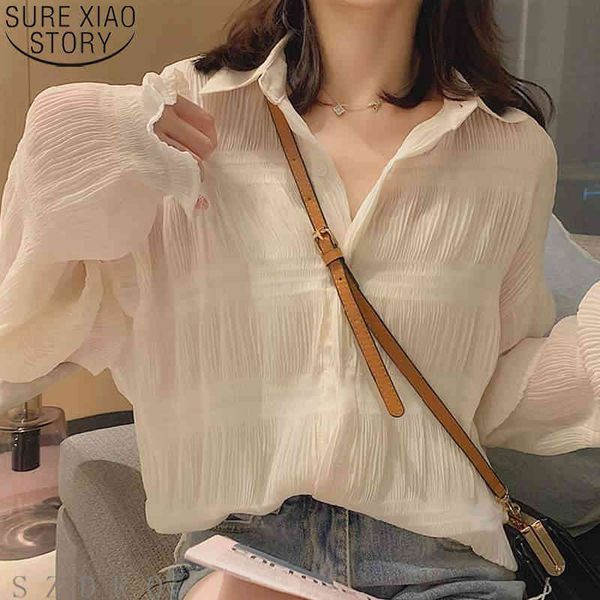 thin sunscreen cardigan shirts women spring summer lantern long sleeve chiffon blouse outerwear white clothing blusas 10348 210417
thin sunscreen cardigan shirts women spring summer lantern long sleeve chiffon blouse outerwear white clothing blusas 10348 210417