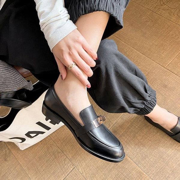 dress shoes party casual 2021 autumn chunky heel round toe deep-mouth thin women's natural square genuine leather rubber rome, Black
dress shoes party casual 2021 autumn chunky heel round toe deep-mouth thin women's natural square genuine leather rubber rome, Black