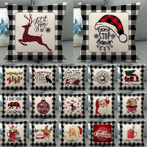 cushion/decorative pillow 45x45cm christmas style cushion cover tree plaid cotton linen throw party decor pillowcover sofa pillowcase
cushion/decorative pillow 45x45cm christmas style cushion cover tree plaid cotton linen throw party decor pillowcover sofa pillowcase