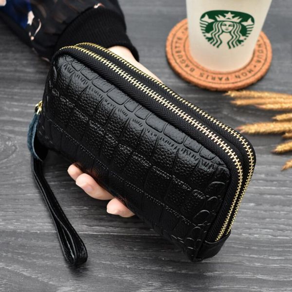 wallets fashion cowhide women long style multi-functional wallet purse genuine leather female clutch card holder phone, Red;black
wallets fashion cowhide women long style multi-functional wallet purse genuine leather female clutch card holder phone, Red;black