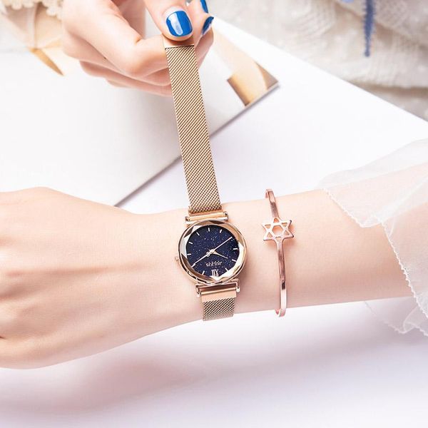 wristwatches magnetic buckle blue sandstone women's watch japan mov't lady hours fine fashion steel bracelet girl's gift juli, Slivery;brown
wristwatches magnetic buckle blue sandstone women's watch japan mov't lady hours fine fashion steel bracelet girl's gift juli, Slivery;brown