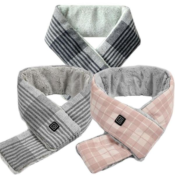 berets outdoors scarf heating clothes pad winter warm smart heated pads 3 gear adjustable neck warmer for cycling women couple, Blue;gray
berets outdoors scarf heating clothes pad winter warm smart heated pads 3 gear adjustable neck warmer for cycling women couple, Blue;gray