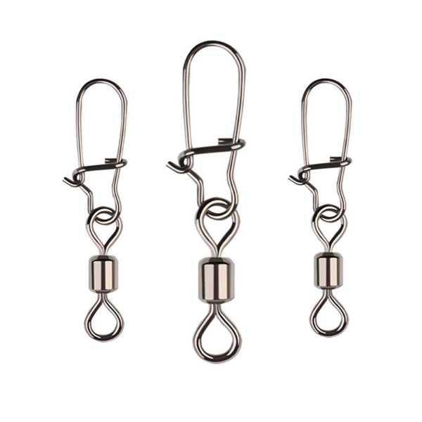 fishing hooks stainless steel carp rolling swivels nice snap connector accessorie 20pcs/bag
fishing hooks stainless steel carp rolling swivels nice snap connector accessorie 20pcs/bag