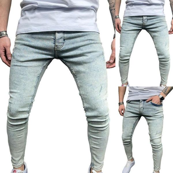 men's pants skinny jeans loose denim zip casual stretch long trousers bottoms, Black
men's pants skinny jeans loose denim zip casual stretch long trousers bottoms, Black