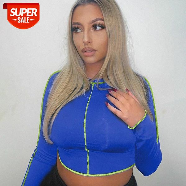 explosive crew neck contrasting women fashion slim navel long sleeve t-shirt wholesale #fc9g, White
explosive crew neck contrasting women fashion slim navel long sleeve t-shirt wholesale #fc9g, White