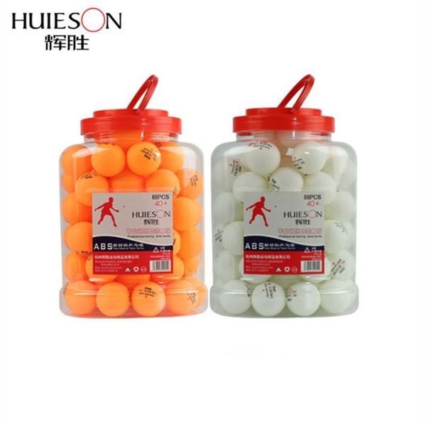 huieson 60pcs/barrel one star abs plastic table tennis training balls 40mm+ 2.8g material pong d40+ for teenagers
huieson 60pcs/barrel one star abs plastic table tennis training balls 40mm+ 2.8g material pong d40+ for teenagers