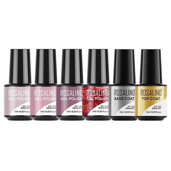 nail polish rosalind 6pcs gel polishes hybrid varnish all for manicure art glitter color base coat uv semi permanent gellak
nail polish rosalind 6pcs gel polishes hybrid varnish all for manicure art glitter color base coat uv semi permanent gellak