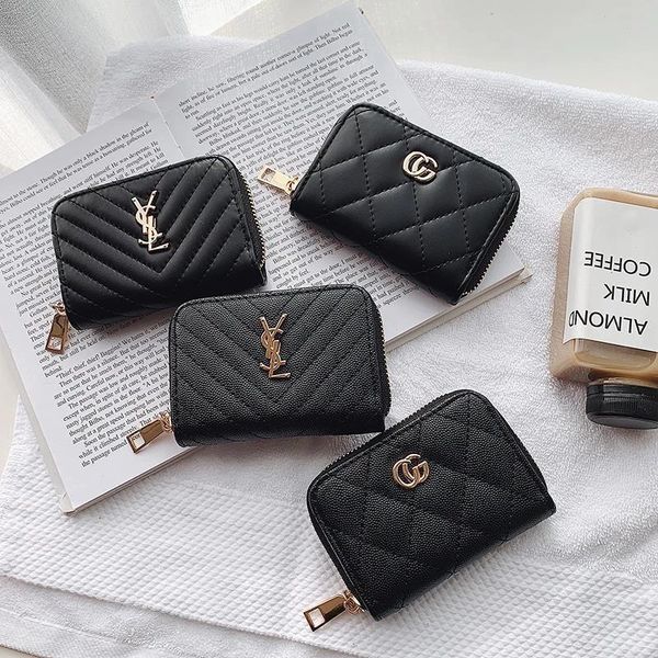 wallets 2021 fashion women's small change wallet female zipper purses luxury designer card holder ladies bags, Red;black
wallets 2021 fashion women's small change wallet female zipper purses luxury designer card holder ladies bags, Red;black