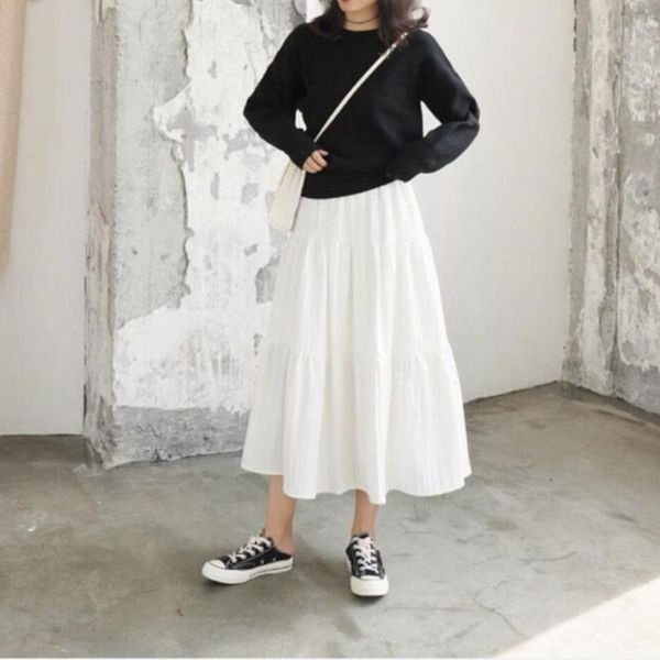 spring and summer high waist ruffle midi skirt woman skirts mujer faldas saias mulher, Black
spring and summer high waist ruffle midi skirt woman skirts mujer faldas saias mulher, Black