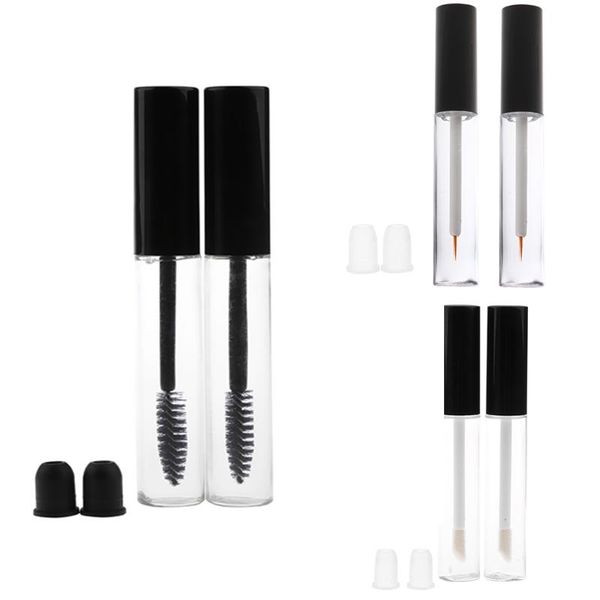 storage bottles & jars 2pcs empty mascara tube10ml lip gloss eyeliner bottle eyelash wand cream container rubber inserts funnels set for cas
storage bottles & jars 2pcs empty mascara tube10ml lip gloss eyeliner bottle eyelash wand cream container rubber inserts funnels set for cas