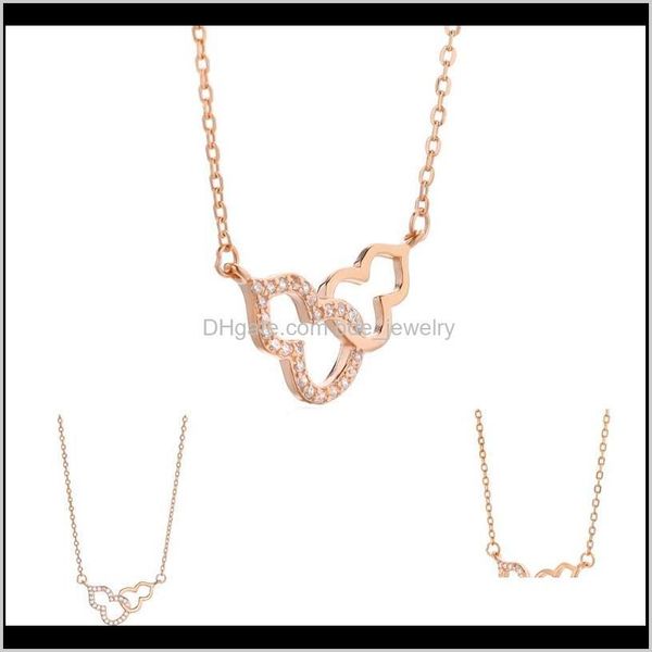 necklaces & pendants jewelry ladies chain with small double gourd charm pendant necklace womens fashion jewelry gifts drop delivery 2021 gpu, Silver
necklaces & pendants jewelry ladies chain with small double gourd charm pendant necklace womens fashion jewelry gifts drop delivery 2021 gpu, Silver