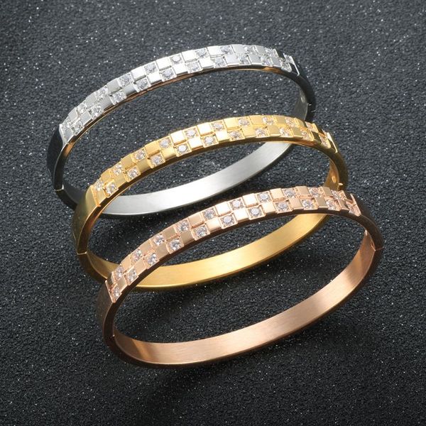 bangle wholesale women's titanium steel bracelets with square openings, bracelets, stainless jewelry, fashion, Black
bangle wholesale women's titanium steel bracelets with square openings, bracelets, stainless jewelry, fashion, Black