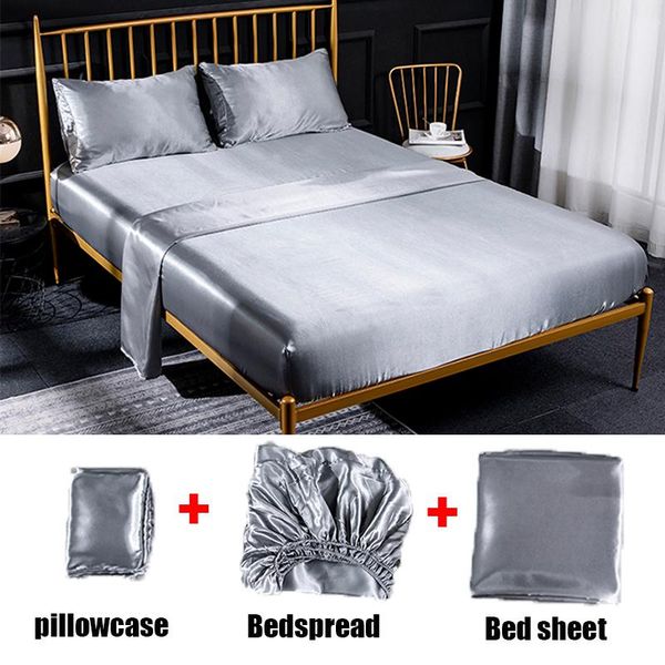 bedding sets set luxury king size bedsheet elastic black satin pillowcase bedclothes fitted bed sheet textile for home
bedding sets set luxury king size bedsheet elastic black satin pillowcase bedclothes fitted bed sheet textile for home