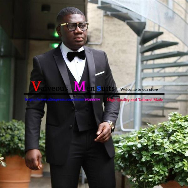 men's suits & blazers men wedding 2022 elegant 3 pieces groomsmen tuxedo black smoking homme blazer slim fit groom for traje hombre, White;black
men's suits & blazers men wedding 2022 elegant 3 pieces groomsmen tuxedo black smoking homme blazer slim fit groom for traje hombre, White;black