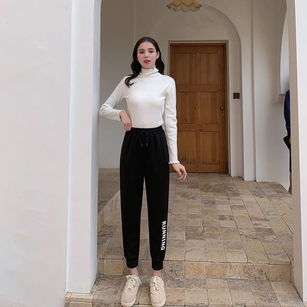 mg elephant 2021 new sports women's loose straight tube harem wear spring casual pants, Black;white
mg elephant 2021 new sports women's loose straight tube harem wear spring casual pants, Black;white