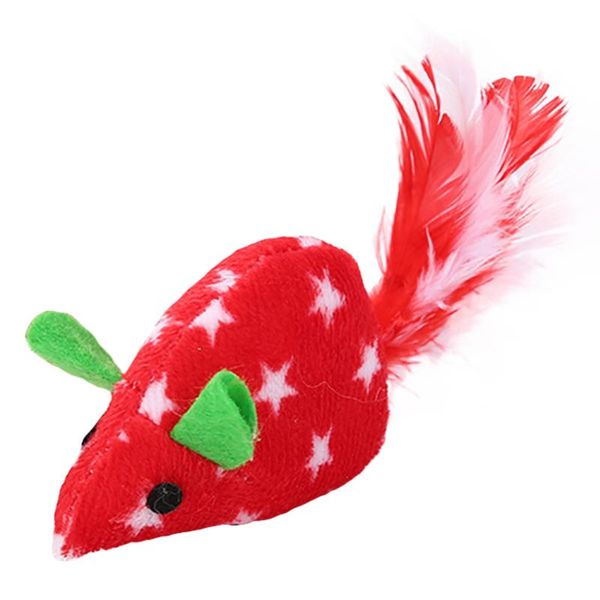 cute mini sisal false mouse cat toys colorful fake feather funny playing training for cats kitten puppy pet supplies
cute mini sisal false mouse cat toys colorful fake feather funny playing training for cats kitten puppy pet supplies