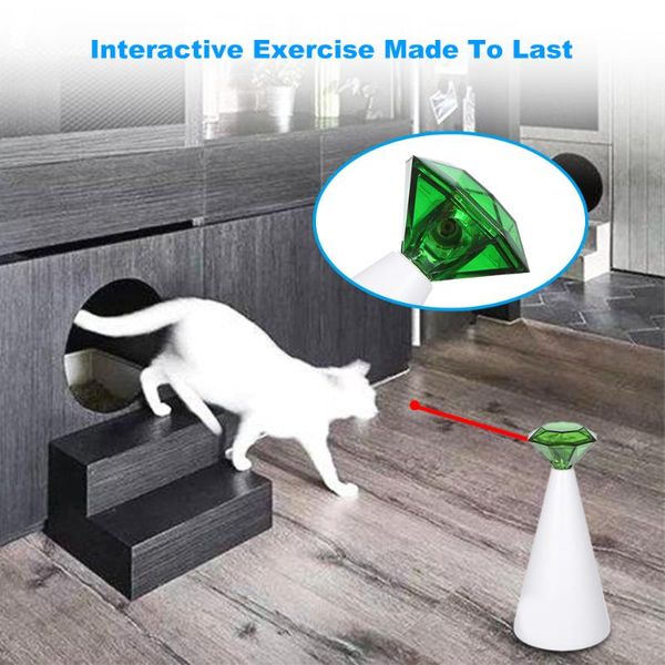 cat toys smart toy led laser funny automatic teasing tool training entertaining for pet multi-angle rotating to
cat toys smart toy led laser funny automatic teasing tool training entertaining for pet multi-angle rotating to
