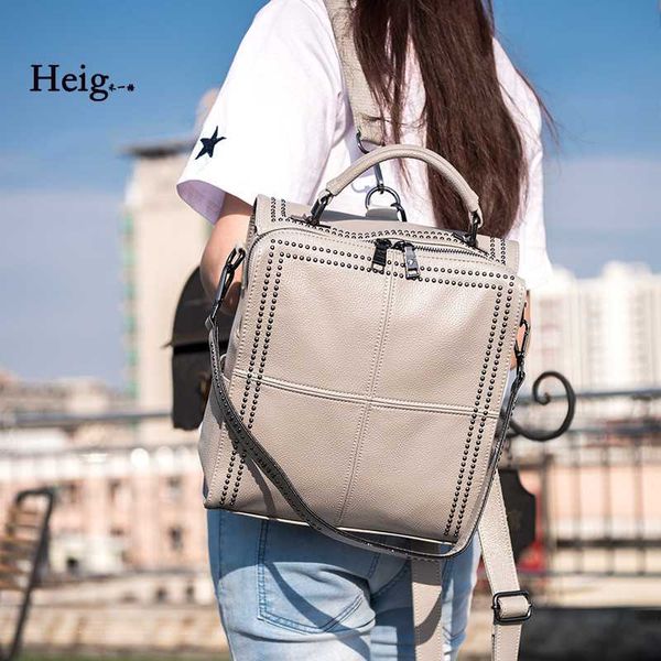 outdoor bags women's backpack bag leather student double shoulder korean version messenger
outdoor bags women's backpack bag leather student double shoulder korean version messenger