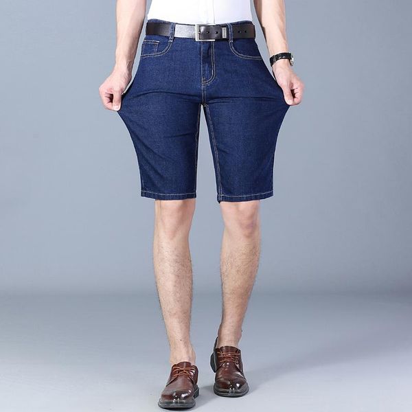 men's jeans business casual large size jean shorts men summer breathable moisture absorbing denim skin friendly pants, Blue
men's jeans business casual large size jean shorts men summer breathable moisture absorbing denim skin friendly pants, Blue