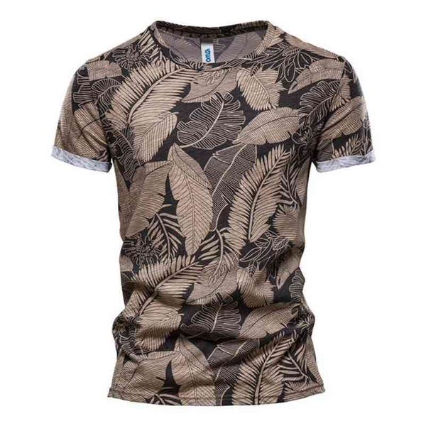 aiopeson summer leaf printed t shirts men o-neck 100% cotton short-sleeved men's t-shirt summer male tee shirts 210722, White;black
aiopeson summer leaf printed t shirts men o-neck 100% cotton short-sleeved men's t-shirt summer male tee shirts 210722, White;black